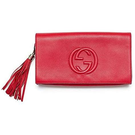 gucci red envelope|Gucci clutches for women.